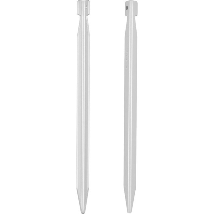 Колышки NATUREHIKE CNK2300ZP016 алюминиевые Vобразные (8 шт.), серебряный 6976023925030