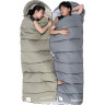Ультралёгкий спальный мешок NATUREHIKE M300 хлопковый с капюшоном весна осень молния слева 6927595702383